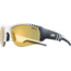 Julbo Dust Gold Quest Sunglasses - Olympic White/Black Frame Frame w/Clear,Orange,Zebra Interchangeable Lenses 4333122