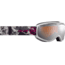 Julbo EQUINOX Goggles White marbrure with Orange Lenses, Large J74912106