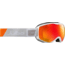 Ison DLX Goggle-White Orange Grey-Orange Spectron 3 with Multilayer Fire Flash Treatment