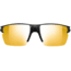 Julbo Outline Sunglasses Transluscent Black/Black Frame with Zebra Light fire Lenses, J5193314, EDEMO1