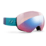 Julbo Skydome Goggles, Dark Blue/Turquoise, Zebra Light Red Lens, J75634128
