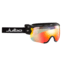 JULBO Sniper L Ski Goggles,Black/Black Ski Goggles,Zebra Light Lenses w/Multilayer Fire Flash, Standard 70031145