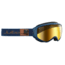 JULBO Titan Ski Goggles,Blue,Zebra Lenses w/Gold Flash, XL 74131365