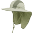 Juniper Taslon Uv Lg Bill Cap Khaki Os J7250-KH