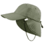 Juniper Uv Bucket Hat W/flap Khaki Osf J7221-KH