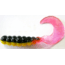 Kalins Fishing Kalin 2in Triple Threat Grub, 50 Pack, Bumble Bee, 2TG50-815