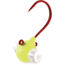 Kalins Fishing Kalin Google Eye Live Bait Series Jig, 1/4oz, Chartreuse, GELB14-CH