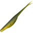 Kalins Fishing Kalin Jerk Shad Minnow Bait, 5in, Green Shiner, 10/Pack, 5JS10-700