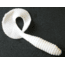 Kalins Fishing Kalin Lunker Grub, 5in, White, 10/Pack, 5G10-215