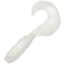 Kalins Fishing Kalin Lunker Grub, 5in, White Ice, 10/Pack, 5G10-153