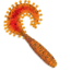 Kalins Fishing Kalin Tickle Grub, 5in, Pumpkin/Salt & Pepper, 8 Pack, 5T8-695