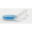 Kalin's Fishing Kalin Triple Threat Crappie Scrub TwinTail Soft Bait, 4, 1.75in, Blue/Silver, TSC10-814