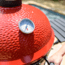 Kamado Joe Big Joe II 24 inch Charcoal Grill, Ceramic, Red, Large, BJ24RHC