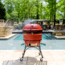 Kamado Joe Big Joe II 24 inch Charcoal Grill, Ceramic, Red, Large, BJ24RHC