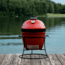 Kamado Joe Joe Jr. 13.5 inch Charcoal Grill, Red, Small, KJ13RH