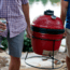 Kamado Joe Joe Jr. 13.5 inch Charcoal Grill, Red, Small, KJ13RH