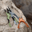 Kast King Gila Aluminum Straight Nose Plier, Burnt Orange, 7.5in, KKTATLSPLR8SALGIBTO
