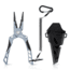 Kast King Gila Aluminum Straight Nose Plier, Charcoal, 7.5in, KKTATLSPLR8SALGICC
