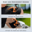 Kast King Micro Gila Plier, Burnt Orange, 6in, KKTATLSPLR6SALMIGIBT
