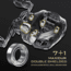 Kast King Valiant Eagle Baitcasting Reel, Left, 8.4:1, KKRLCSTVE2BFS84LBK