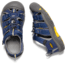KEEN Big Kids Newport H2 Sandals, Blue Depths/Gargoyle, 3, 1009962-477-3