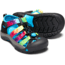 KEEN Big Kids Newport H2 Sandals, Rainbow Tie Dye, 5, 1018441-1-5