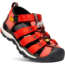 KEEN Big Kids Newport Neo H2 Sandals, Fiery Red/Golden Rod, 1, 1020607-600-1