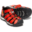KEEN Big Kids Newport Neo H2 Sandals, Fiery Red/Golden Rod, 1, 1020607-600-1