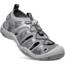 KEEN Evofit One Sandals - Mens, Paloma/Raven, 7, 1018868-1-7