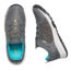 KEEN Explore Wp - Women's, Steel Grey/Bright Turquoise, Medium, 8.5, 1022023-005-8.5