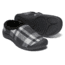 KEEN Howser Slide Slippers - Womens, Black Plaid/Black, Medium, 9, 1021846-001-9