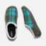 KEEN Howser Slide - Women's, Blue Plaid/Raven, Medium, 5, 1021850-400-5