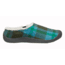 KEEN Howser Slide - Women's, Blue Plaid/Raven, Medium, 5, 1021850-400-5