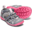 KEEN Little Kids Seacamp II CNX Sandals, Steel Grey/Rapture Rose, 13, 1020682-15-13