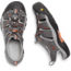 KEEN Newport H2 Sandals - Mens, Magnet/Nasturtium, 7, 1016287-001-7