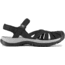 KEEN Rose Sandal - Womens, Black/Neutral Gray, 5, 1008783-029-5