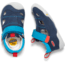 KEEN Toddlers Pep Fisherman Sandals, Dress Blues/Fiery Red, 7, 1020009-400-7