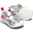 KEEN Toddlers Pep Fisherman Sandals, Silver/Vivacious, 7, 1020014-001-7