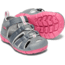KEEN Toddlers Seacamp II CNX Sandals, Steel Grey/Rapture Rose, 4, 1020647-15-4