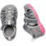 KEEN Toddlers Seacamp II CNX Sandals, Steel Grey/Rapture Rose, 4, 1020647-15-4