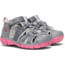 KEEN Toddlers Seacamp II CNX Sandals, Steel Grey/Rapture Rose, 4, 1020647-15-4