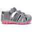 KEEN Toddlers Seacamp II CNX Sandals, Steel Grey/Rapture Rose, 4, 1020647-15-4