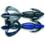 Keitech Crazy Flapper, Black Bkue Flake, 3.6in Twin Tail Craw/Creature, 7Pk, Bag/Blister Pack, Squid Scent Infused, CF36413