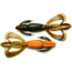 Keitech Crazy Flapper, Alabama Crawn, 3.6in Twin Tail Craw/Creature, 7Pk, Bag/Blister Pack, Squid Scent Infused, CF36US07