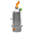 Kelly Kettle Stainless Steel Base Camp - Large, 50001
