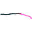 Kellys Fire Tail Pre-Rigged Plastic Worm, 5 1/2in, 3 Number 6 Hooks, Black Firetail, FT103-B/FT