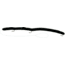 Kellys Pier Boy Special Pre-Rigged Plastic Worm, 5 1/2in, 3 Number 6 Hooks, Blackberry Black, PBS101-BBB