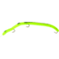 Kellys Striper Pre-Rigged Plastic Worm, 5 1/2in, 3 Sz 6 Hooks Chartreuse/Black, ST102-CB