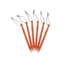 Kelty Feather Stake, 6 Pack, MANDARINE RED, One Size, 47826320