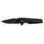 Kershaw Flythrough Folding Knife, Black Blade and Handle, 1988